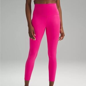 Lululemon Sonic Pink Align 25” Leggings Size 4